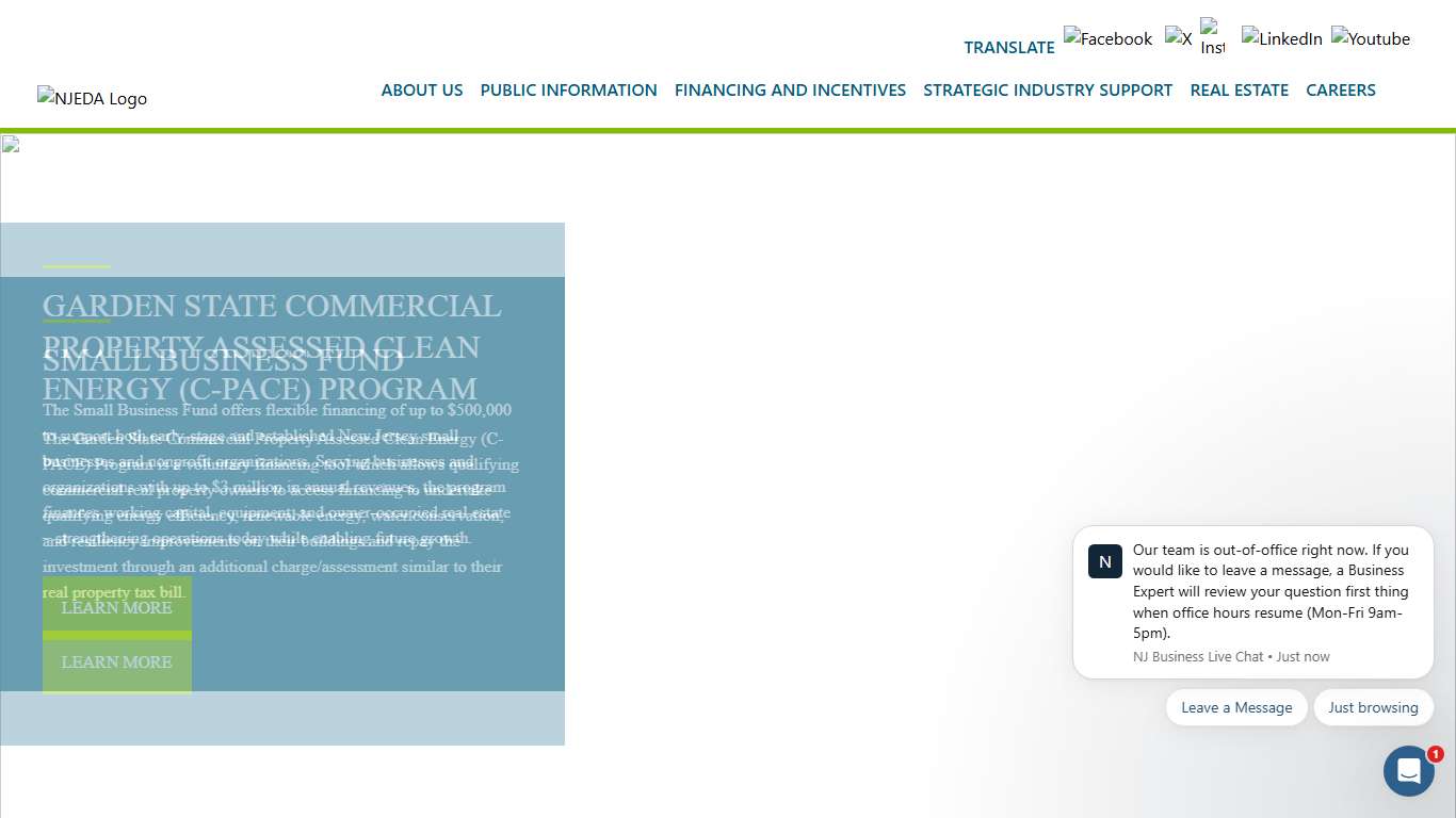 Welcome to NJEDA - NJEDA